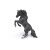 Papo Black Horse Toy Figure - Stallion Rearing Pose