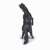 Papo black horse figurine, rearing up, realistic, detailed, toy for kids