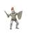 Papo Red Armored Knight Figure, a detailed and realistic toy figure of a knight in red armor with a sword and shield, perfect for imaginative play and collecting