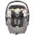 Aiko & Yuki stroller toy with raccoon, unicorn and mirror, for babies