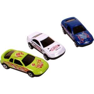 Set de 3 jucării din metal turnat cu super mașini sport - Jucării