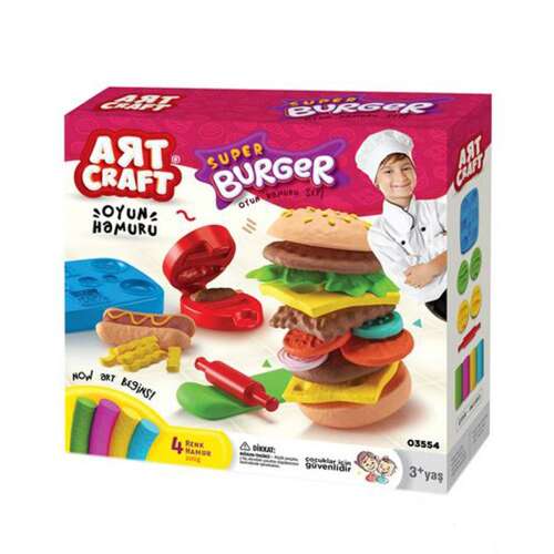 Art Craft hamburger készítő gyurmakészlet 32454975