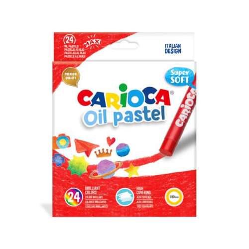 Carioca Maxi Olajpasztell Kréta - 24 db