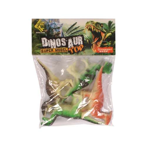 Dinosaur toys set, 4 dinosaurs, plastic, Dino Aur Super Model Top