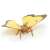 Yellow Butterfly Figurine 56159813