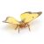 Yellow Butterfly Figurine 56159813