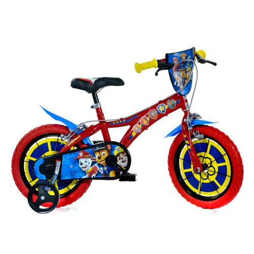 Paw Patrol 14-Zoll Kinderfahrrad mit Stützrädern