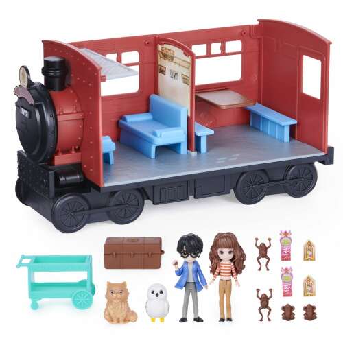 Wizarding World Harry Potter Magical Minis Hogwarts Express Spielset mit Harry Potter und Hermine Granger Figuren