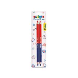 Carioca Red & Blue Maxi Bleistifte, 2er Pack, rote und blaue Buntstifte - Farbstifte