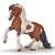 Papo Irish Cob horse figurine, brown and white, standing on its hind legs