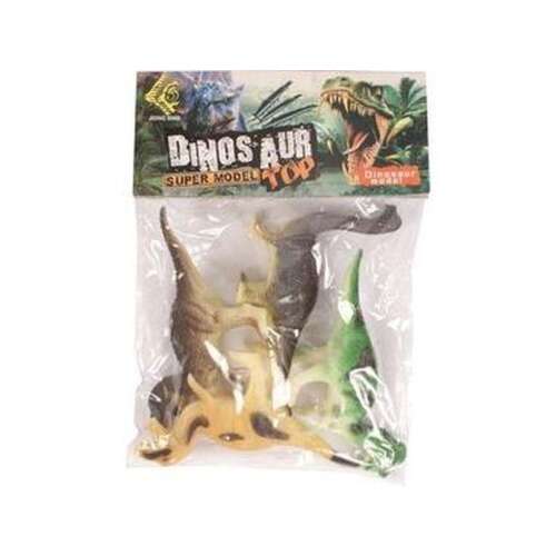 Dinosaur toys set, 4 pieces, plastic dinosaurs, dinosaur figures, dinosaur model toys
