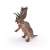 Papo Pentaceratops dinosaur figure, realistic, detailed, brown, standing, side view