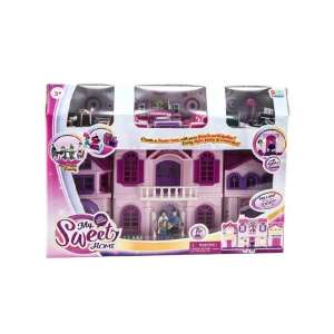 My Sweet Home babaház játékkészlet bútorokkal, babákkal, fényekkel és hangokkal - Babaház