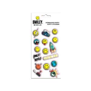 Smiley World 3D pufi matricák, mosolygós arcok, játékvezérlők, rakéták és egyéb matricák - Luna