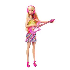 Barbie Big City, Big Dreams Malibu Karaoke Doll with Guitar and Headphones - Barbie Baba