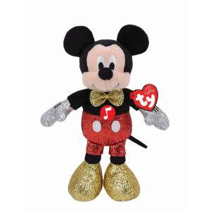 Plus TY 20 cm Beanie Babies Disney Mickey csillogással és hangokkal 56164026 "Mickey"  Plüssök
