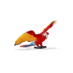 Schleich Scarlet Macaw figurine, red, yellow, blue parrot toy - Figure