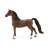 Schleich American Saddlebred Horse Figurine, side view