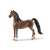 Schleich American Saddlebred Pferd Figur, Seitenansicht