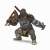 Papo Mutant Gorilla action figure, front view, showing the gorilla's fierce expression and weapons