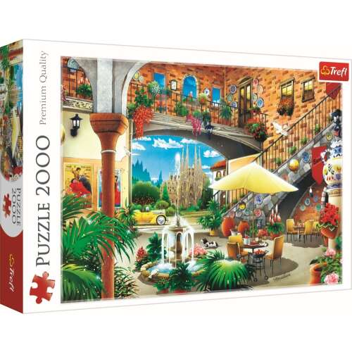 TREFL PUZZLE 2000 KILÁTÁS BARCELONÁBÓL 56165201