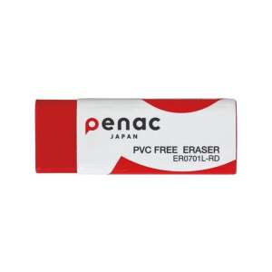 Penac PVC mentes radír, piros, 5,9x2,1x1cm - Radír