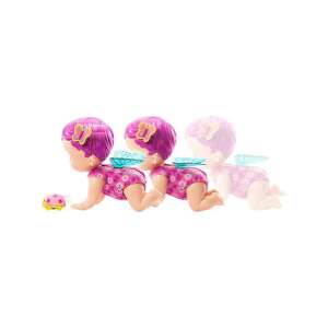 My Garden Baby kúszó-mászó pillangó baba, 30cm, rózsaszín, Mattel, szárnyakkal és katicabogár játékkal - Mattel Baba