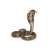 Papo King Cobra figurine, realistic detailed model of a King Cobra snake