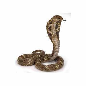 Papo King Cobra figurine, realistic detailed model of a King Cobra snake - Papo Figure