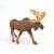 Realistic Papo Moose Figure - Collectible Animal Toy