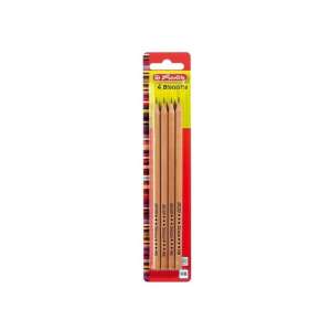 Herlitz HB Bleistifte, 4er Pack - Graphitstifte