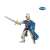 Papo Philip the Duke, blue, knight figure, toy, action figure, medieval, historical, collectible