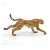 Side view of Papo Running Cheetah Figurine, realistic hand-painted animal toy for kids