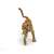 Front view of Papo Running Cheetah Figurine, realistic hand-painted animal toy for kids