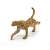 Papo Running Cheetah Figurine, realistic hand-painted animal toy for kids, side view