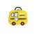 Yellow toy toolbox with wheels, kids tool set, pretend play, toy tools, kids tools, construction tools, kids construction tools, kids tool set, kids toolbox, kids toy tools, kids toy toolbox