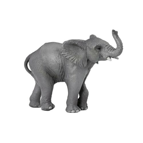 Papo Elephant Calf Toy Figure on White Background