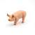 Papo Pig Figurine, realistic farm animal toy, pig model for kids, playset, educational toy