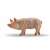 Papo Pig Figurine, realistic farm animal toy, pig model for kids, playset, educational toy