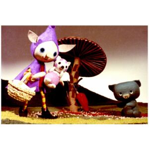 Mazsola și Tádé scenă din diafilm cu personaje - Filme diapozitive