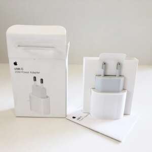 EREDETI GYÁRI APPLE 20W USB-C Hálózati Töltő, Gyorstöltő Adapter