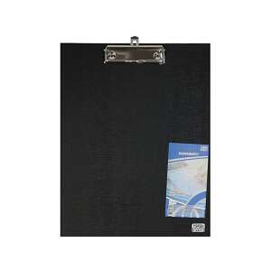 Fekete A4-es Csíptetős Felírótábla, Klemmbrett, TipTop Office - Felírótábla