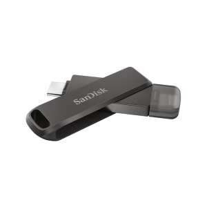 Флаш устройство Sandisk iXPAND LUXE 256GB USB C и Apple Lightning, черно - SanDisk