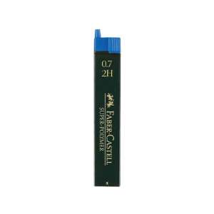 Faber-Castell Super Polymer 0,7 mm 2H Bleistiftminen, 12er Pack - Schreibwaren-Zubehör
