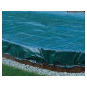 Starke wetterfeste ovale Folie für 7,0*3,5 m Pool in grün/schwarz 56170643