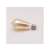 Iris Lighting Filament Bulb Longtip ST64 6W E27 LED izzó, meleg fehér, arany színű, oldalnézet
