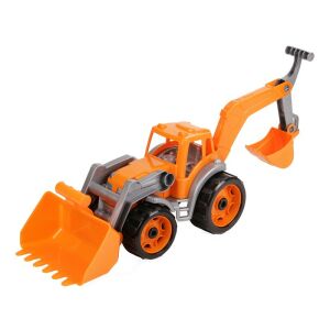 Játéktor - Műanyag Traktor Markolóval - 50 cm