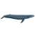 Papo blue whale figure, realistic animal toy for kids