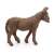 Papo 51168 brown donkey figurine, realistic animal toy for kids