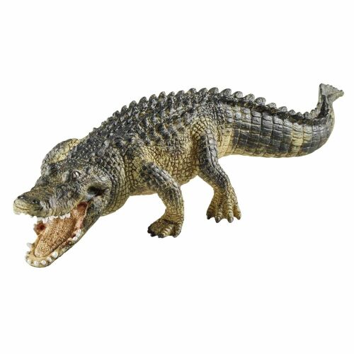 Schleich Alligátor Figura Nyitott Szájjal - Alligátor Játék Gyerekeknek